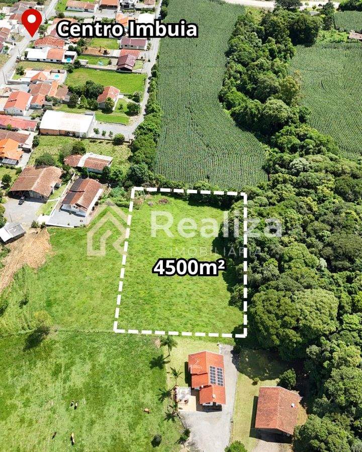 TERRENO À VENDA NO CENTRO DE IMBUIA-SC - 4500 m² - 5