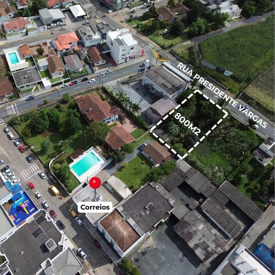 TERRENO COMERCIAL/RESIDENCIAL NO CENTRO DE ITUPORANGA