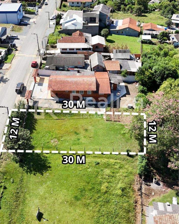 TERRENO À VENDA NO CENTRO DE IMBUIA-SC - 360 m² - 3