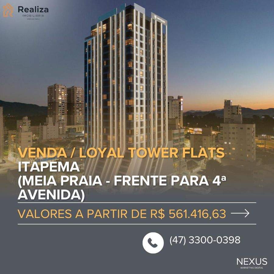 LOYAL TOWER FLATS - MEIA PRAIA, ITAPEMA-SC! - 1