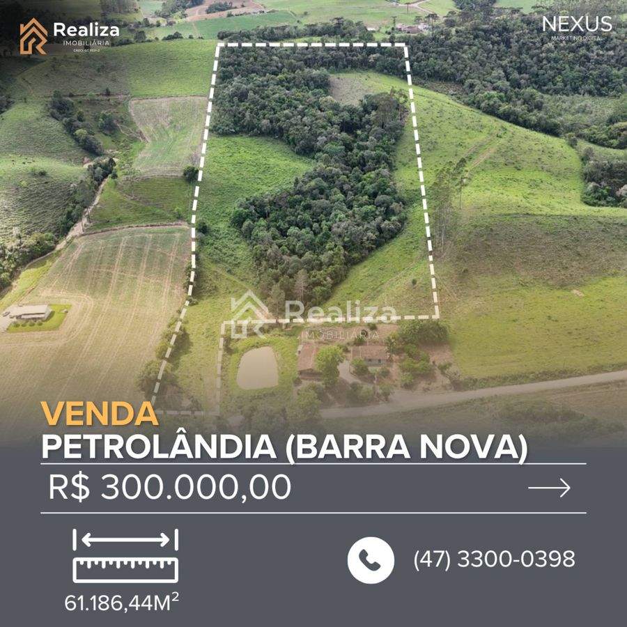TERRENO RURAL À VENDA EM PETROLÂNDIA! - 1