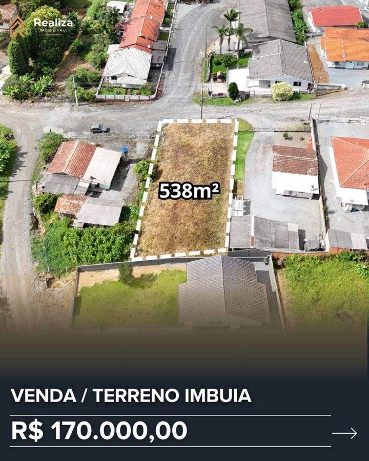 TERRENO À VENDA EM IMBUIA-SC - 1