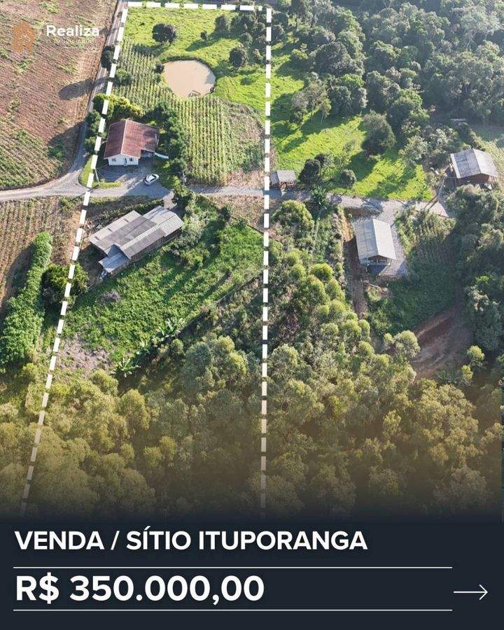 SÍTIO À VENDA NO RIO BONITO, ITUPORANGA-SC - 1
