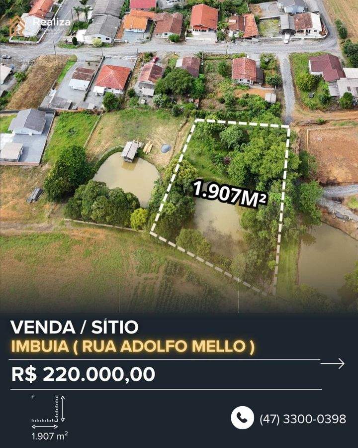 SÍTIO À VENDA NA CIDADE DE IMBUIA - 1