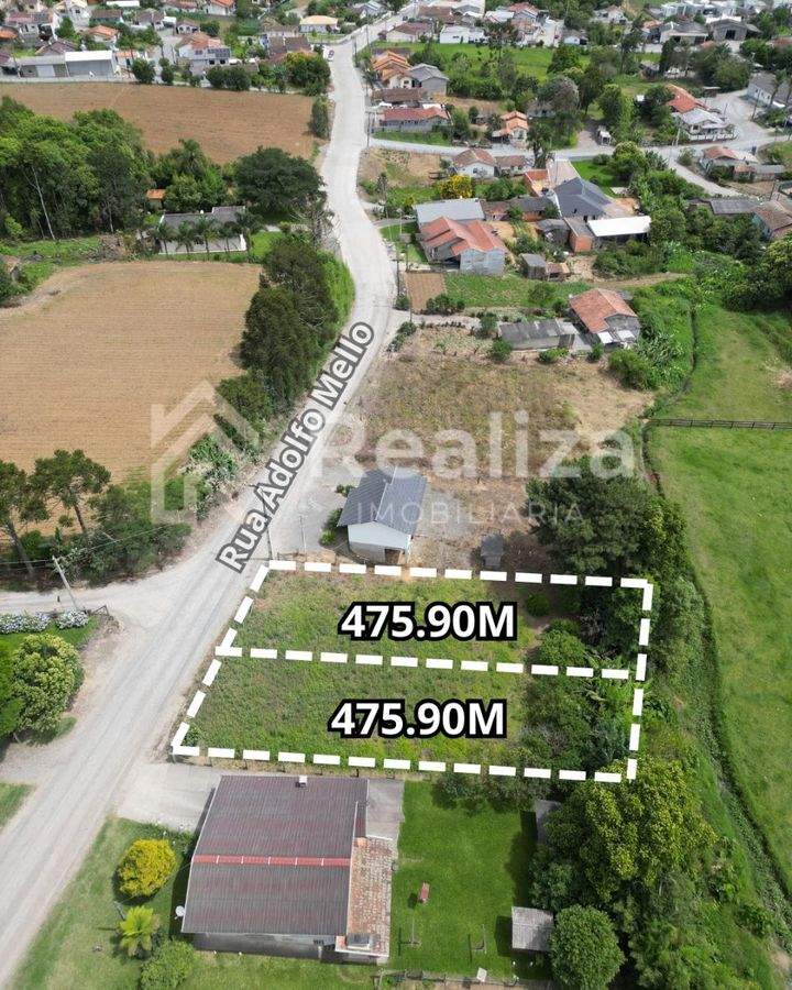 TERRENO À VENDA NO CENTRO DE IMBUIA-SC - 475.9 m² - 1