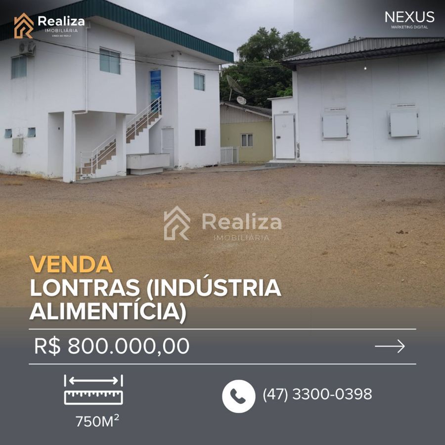 INDÚSTRIA ALIMENTÍCIA À VENDA EM LONTRAS